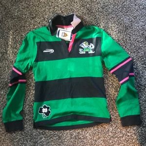 Long sleeve women’s Notre Dame polo